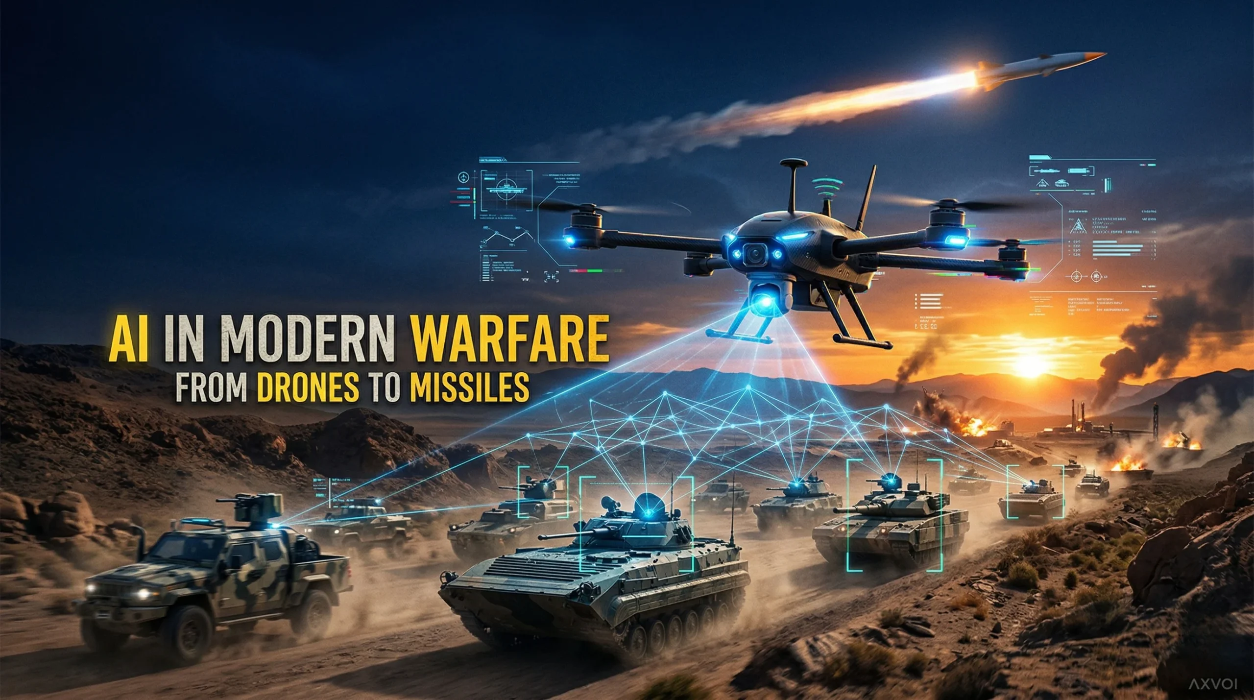 From Drones to Missiles: How AI Is Rewriting the Rules of Modern Warfare
